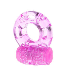 Cockring vibrant rose extensible 